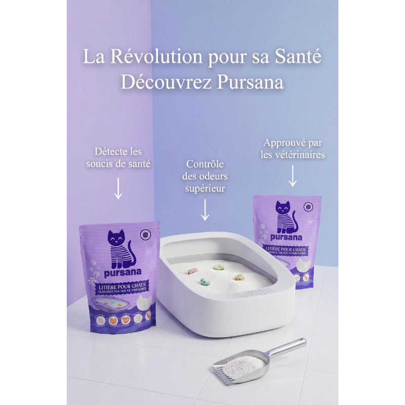 Litière intelligente PURSANA